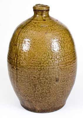 3 Gal. James Franklin Seagle, Vale, Lincoln County, NC Stoneware Jug, Stamped