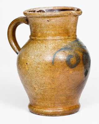 Fine 1/4 Gal. Stoneware Pitcher att. Wingender Pottery, Haddonfield, NJ