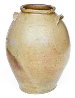 Very Rare WHEELING POTTERY (Wheeling, Virginia / WV) Stoneware Jar, c1830