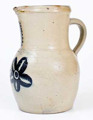 Rare F. STETZENMEYER / ROCHESTER, NY Stoneware Pitcher