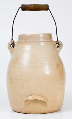 White Family, Utica, NY Stoneware Batter Pail