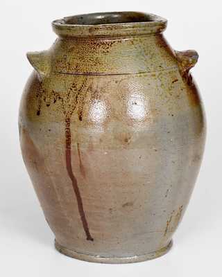 1 Gal. Stoneware Jar with Iron-Oxide Wash att. John Swann, Alexandria, VA