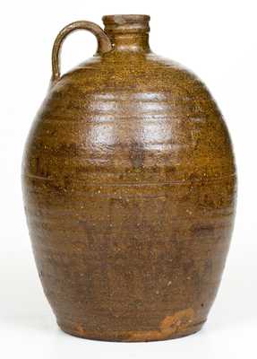 1 Gal. Stoneware Jug attrib. Lucius Jordan, Washington County, GA, third-quarter 19th Century