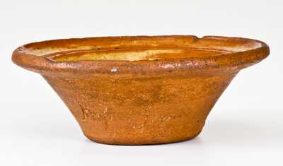 Very Unusual Miniature Redware Bowl for 