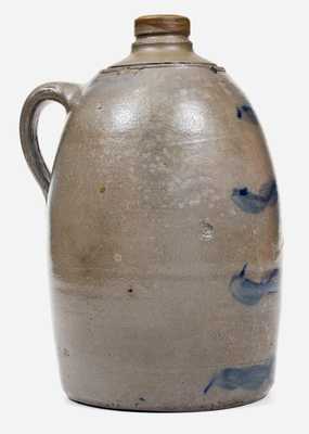 Palatine, WV Stoneware Jug with Striped Decoration