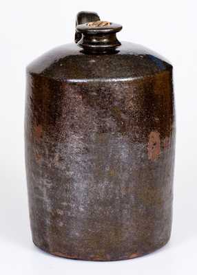 Edgefield District, SC Stoneware Jug att. Miles Mill