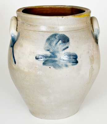 Scarce LEWIS & GARDINER / HUNTINGTON, L. I. Stoneware Jar