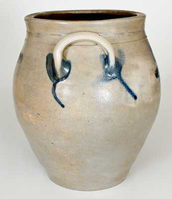 Scarce LEWIS & GARDINER / HUNTINGTON, L. I. Stoneware Jar