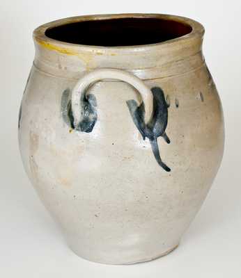 Scarce LEWIS & GARDINER / HUNTINGTON, L. I. Stoneware Jar