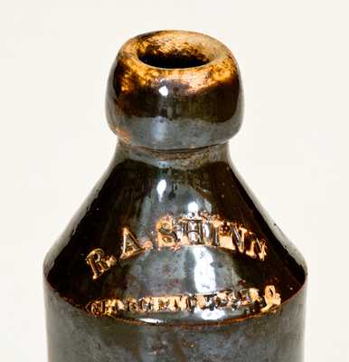 Unusual GEORGETOWN, D.C. Stoneware Bottle