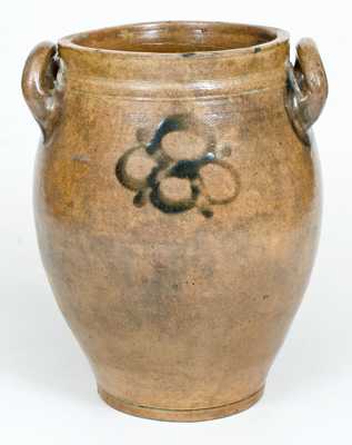 2 Gal. Stoneware Jar, probably Egbert Schoonmaker, Manhattan or Kingston, NY