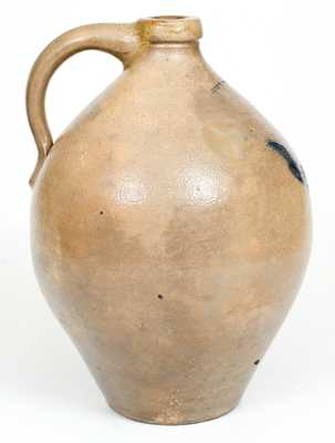 2 Gal. JULIUS NORTON / BENNINGTON, VT Stoneware Jug with Butterfly Decoration