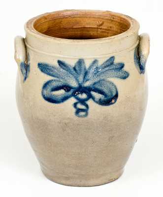 1/2 Gal. Stoneware Jar att. William Nichols, Poughkeepsie, NY, circa 1823