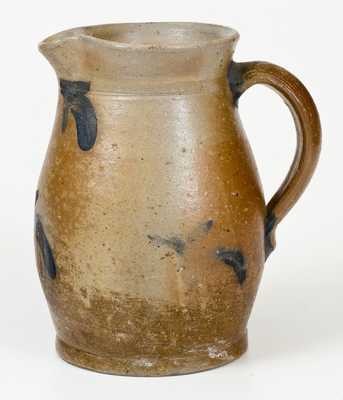 Decorated Half-Gallon Stoneware Pitcher, Baltimore, circa 1880