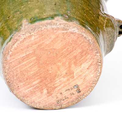 B. B. CRAIG / VALE, NC Lidded Stoneware Face Vessel
