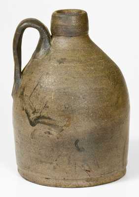 1/4 Gal. Stoneware Jug with Cobalt Decoration