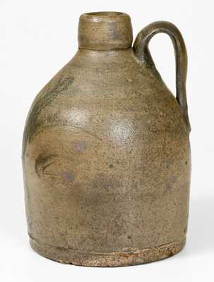 1/4 Gal. Stoneware Jug with Cobalt Decoration
