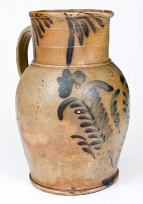 2 Gal. Stoneware Pitcher att. Richard Remmey, Philadelphia, PA