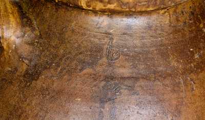 Extremely Rare and Important Lucius Jordan, Washington County, GA Inscribed Stoneware Jar