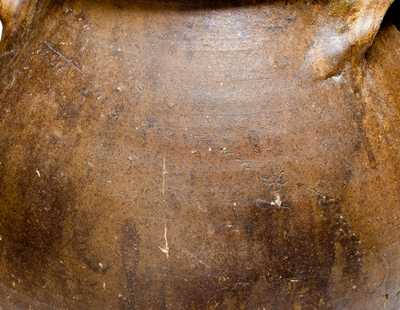 Extremely Rare and Important Lucius Jordan, Washington County, GA Inscribed Stoneware Jar