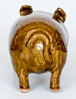 Reggie Meaders Stoneware Pig Figure