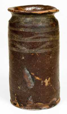 Early Stoneware Jar with Combed Decoration