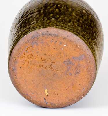 1 Gal. Lanier Meaders Alkaline-Glazed Stoneware Jug