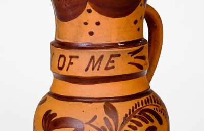 Very Rare Tanware Pitcher , Inscribed