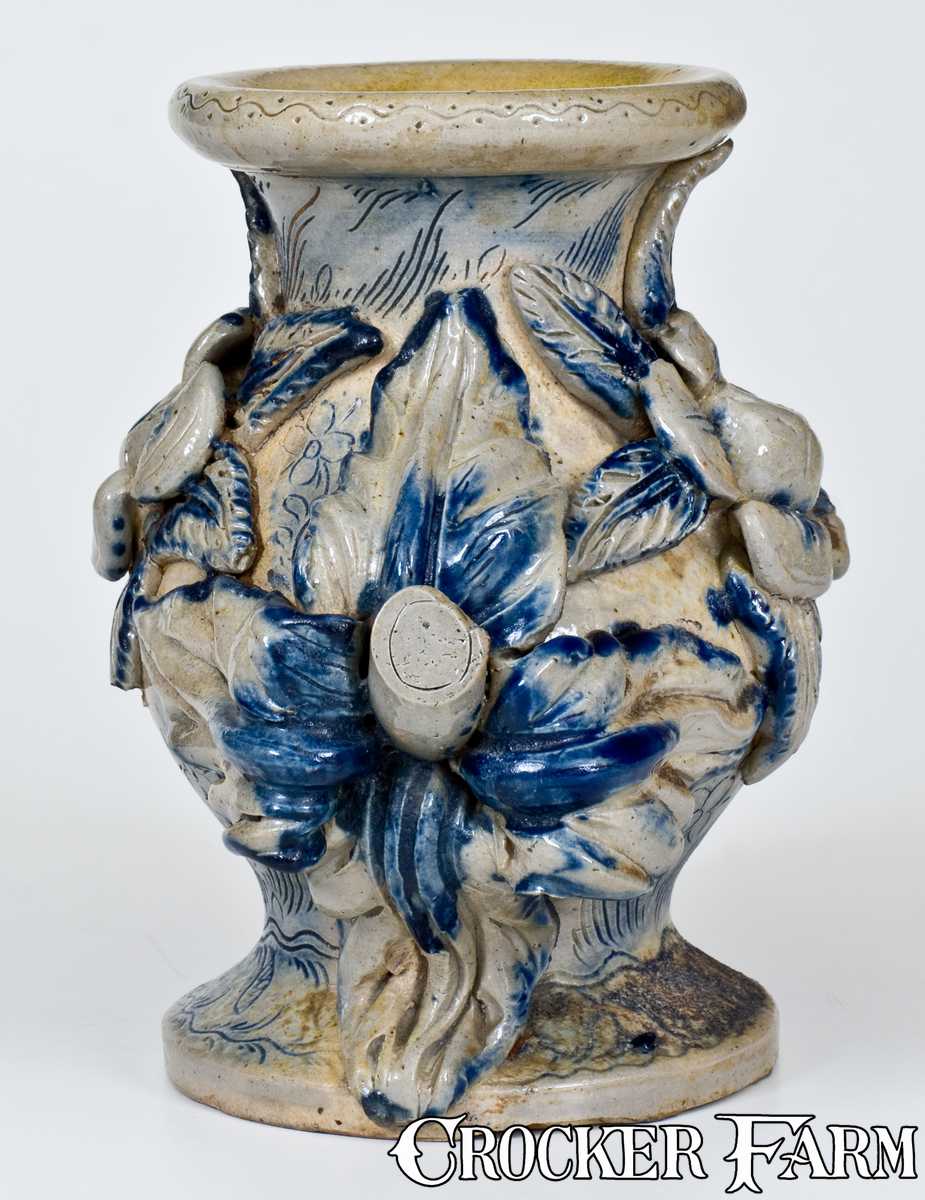 Domhoff Pottery Exceptional Anna Pottery Family Stoneware Vase -- Lot 68 -- November 3 ...
