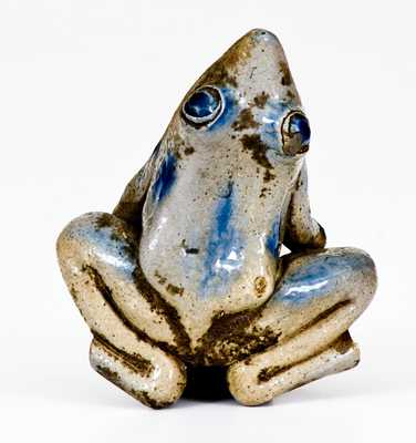 Anna Pottery Frog Figure from the Family of Cornwall Kirkpatrick