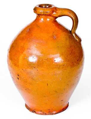 Galena, Illinois Redware Pottery Jug