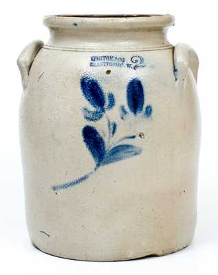 MORTON & CO / BRANTFORD. C.W., Ontario, Canada Stoneware Jar