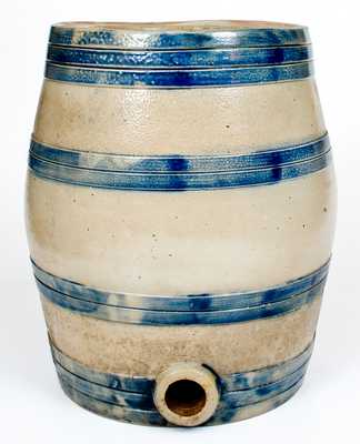 Scarce Five-Gallon SMITH & DAY, / MANUFACTURERS / NORWALK, CON. Stoneware Keg Cooler