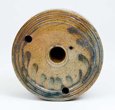 Stoneware Inkwell with Cobalt Decoration attrib. Nathan Clark, Athens, NY