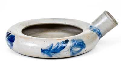 Extremely Rare Baltimore Stoneware Bedpan, circa 1840