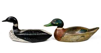 Two American Waterfowl Decoys