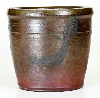 Rare Small-Sized Abraham H. Egolf, Bedford County, PA Stoneware Jar