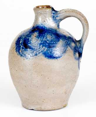 Exceedingly Rare and Important Kemple, Ringoes, NJ Miniature Stoneware Jug