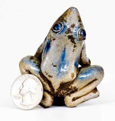 Anna Pottery Frog Figure from the Family of Cornwall Kirkpatrick