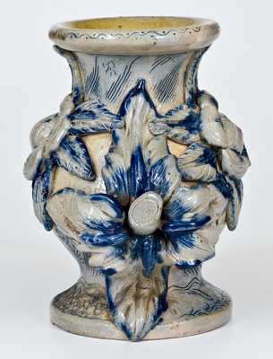 Exceptional Anna Pottery Family Stoneware Vase