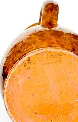 Exceptional JOHN W. BELL / Waynesboro, Pa. Redware Pitcher