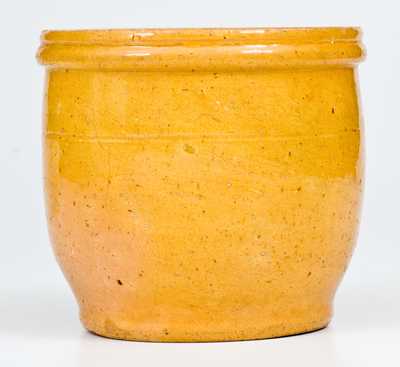 Glazed JOHN BELL (Waynesboro) Redware Jar