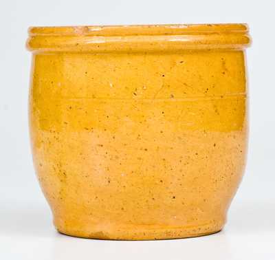 Glazed JOHN BELL (Waynesboro) Redware Jar