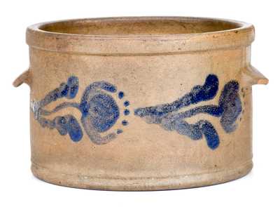 Unusual JOHN BELL, Waynesboro, PA Small-Sized Stoneware Butter Crock