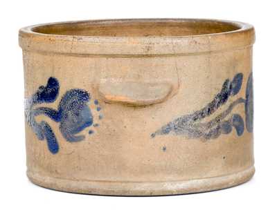 Unusual JOHN BELL, Waynesboro, PA Small-Sized Stoneware Butter Crock