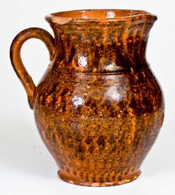 Glazed Redware Pitcher, probably Pennsylvania, second or third quarter 19th century