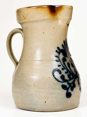 Attrib. Edmands, Charlestown, MA Stoneware Pitcher