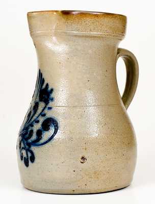 Attrib. Edmands, Charlestown, MA Stoneware Pitcher