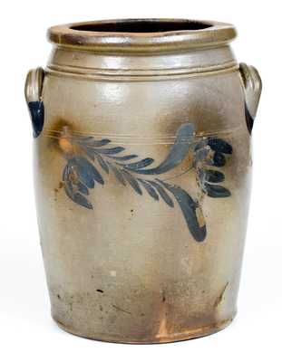 Two-Gallon att. George / Albert Black, Somerfield or Confluence, PA Stoneware Jar