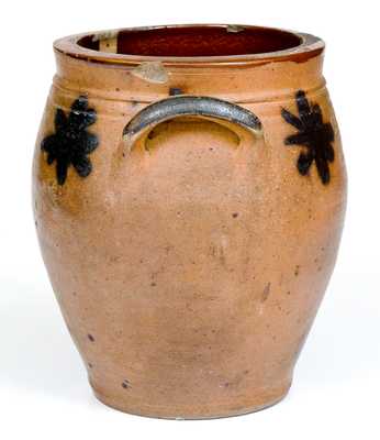 Small-Sized C. CROLIUS / NEW-YORK Ovoid Stoneware Jar